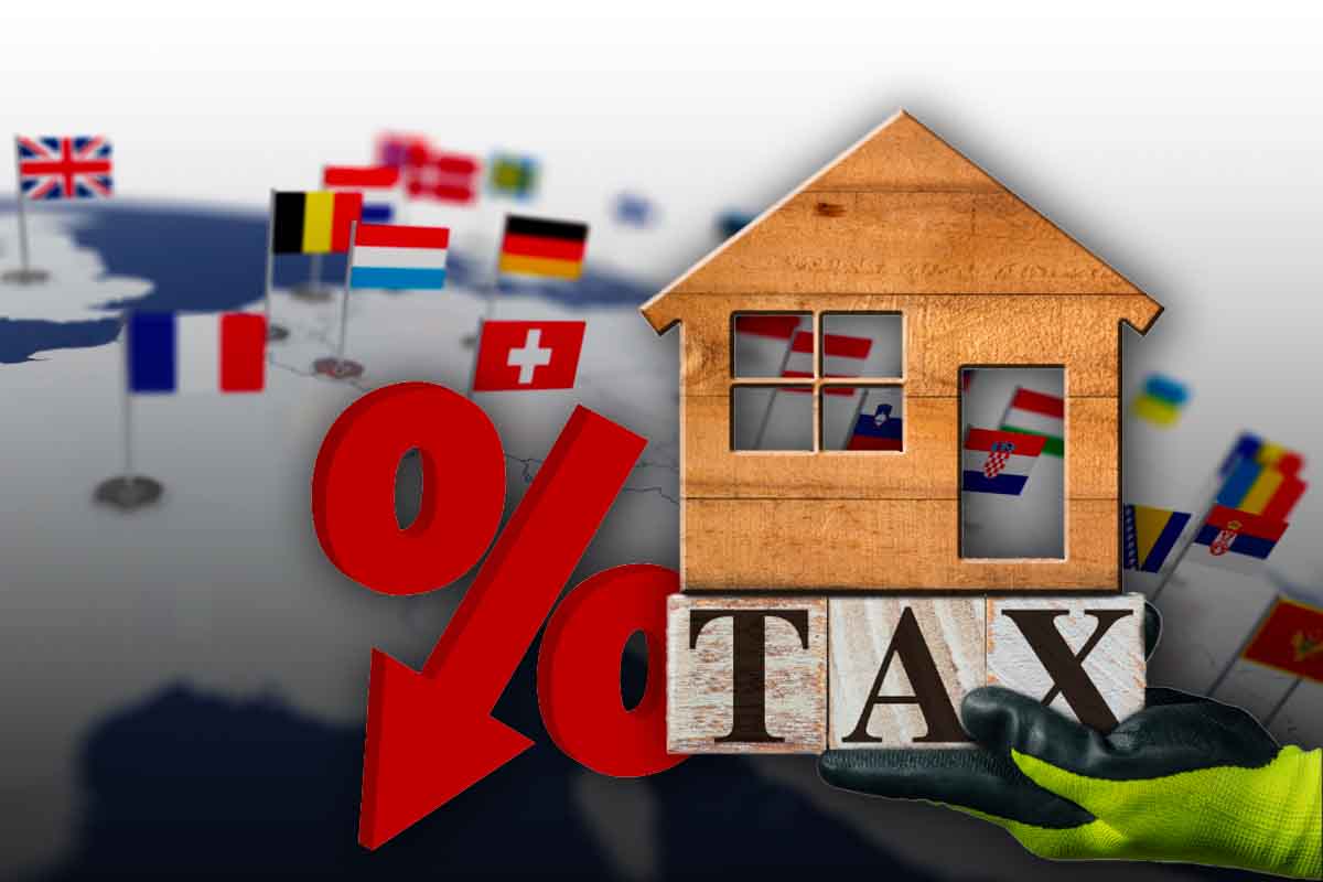 Paesi europei, tasse basse