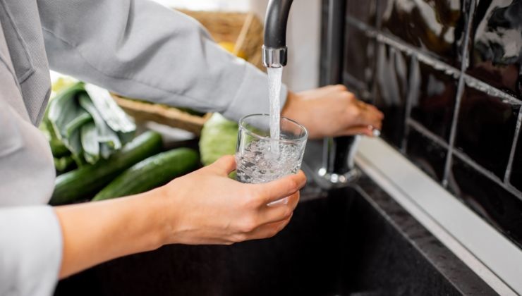 situazioni in cui evitare acqua di rubinetto