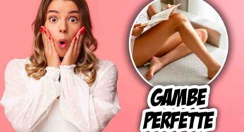 Il trucco delle star per gambe perfette: lo ha usato anche Lorella Cuccarini a Sanremo (e non lo hai visto)